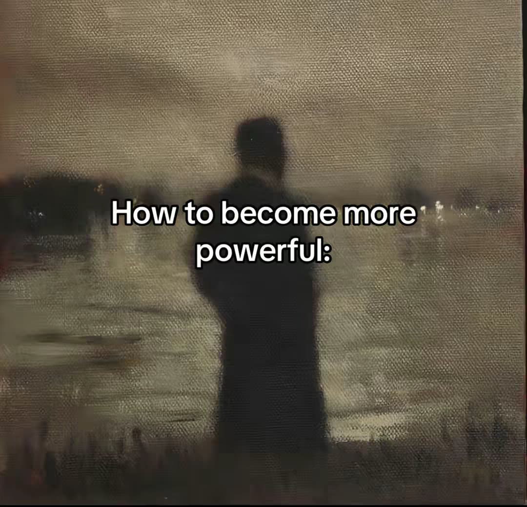 How to become more powerful: