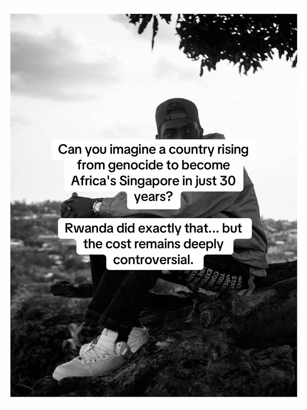 Can you imagine a country rising
from genocide to become
Africa's Singapore in j…