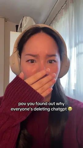 pov you found out why
everyone's deleting chatgpt 😭

instant summary, flashcard…