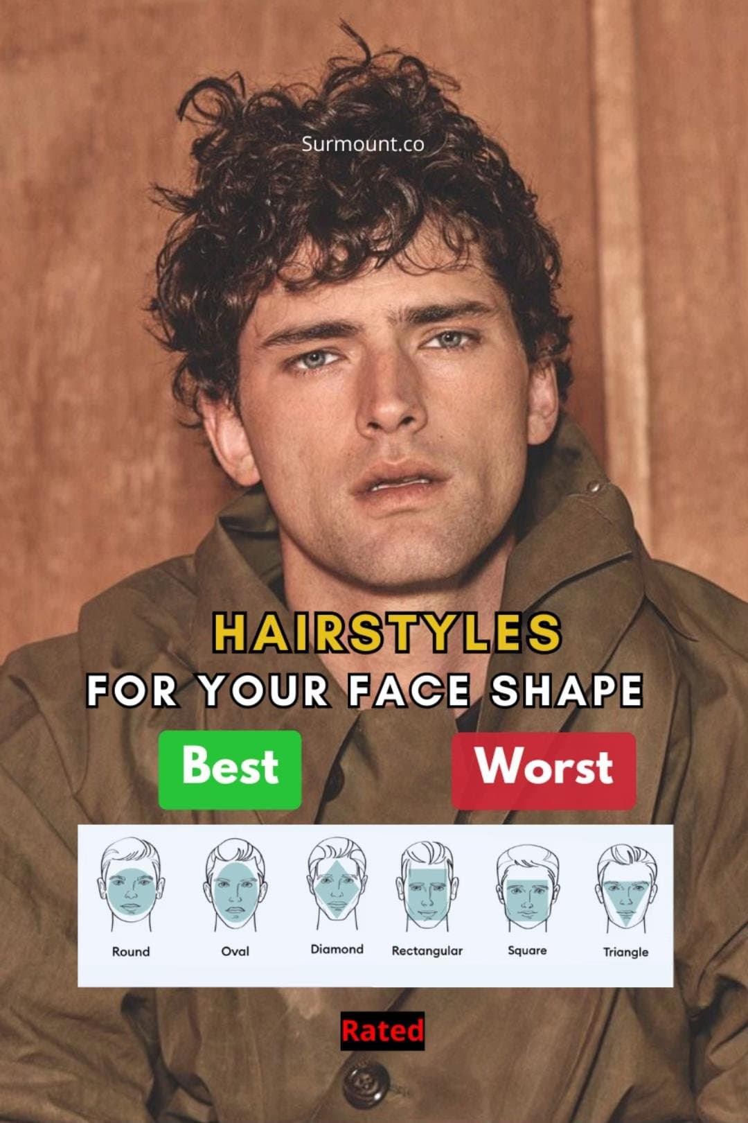 HAIRSTYLES
FOR YOUR FACE SHAPE
Best
Worst