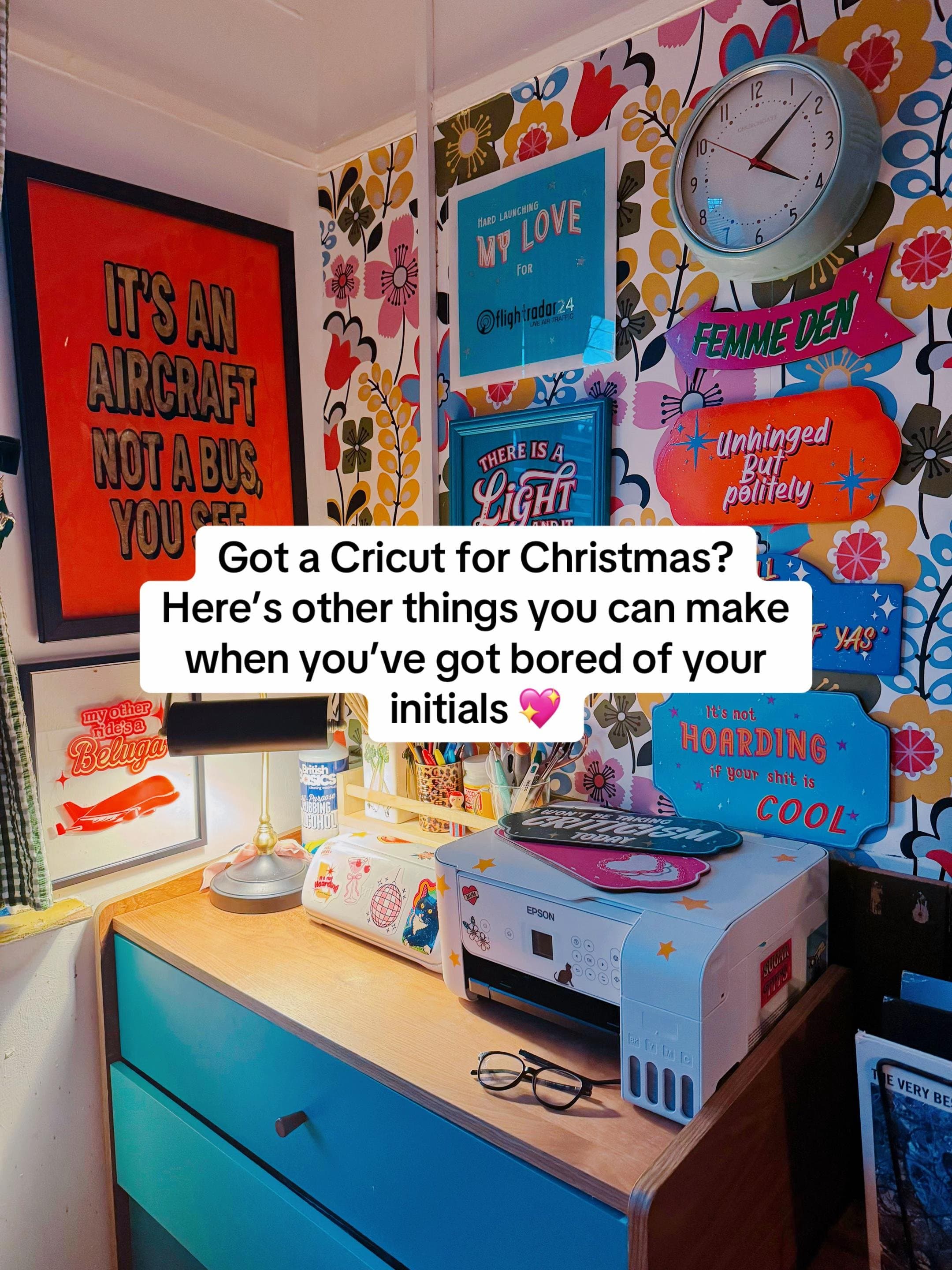 Got a Cricut for Christmas? 
Here’s other things you can make 
when you’ve got b…