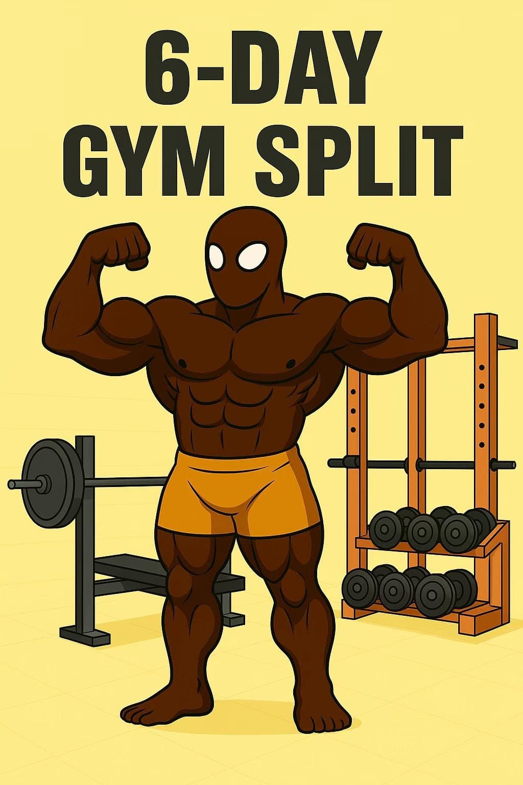6-DAY
GYM SPLIT