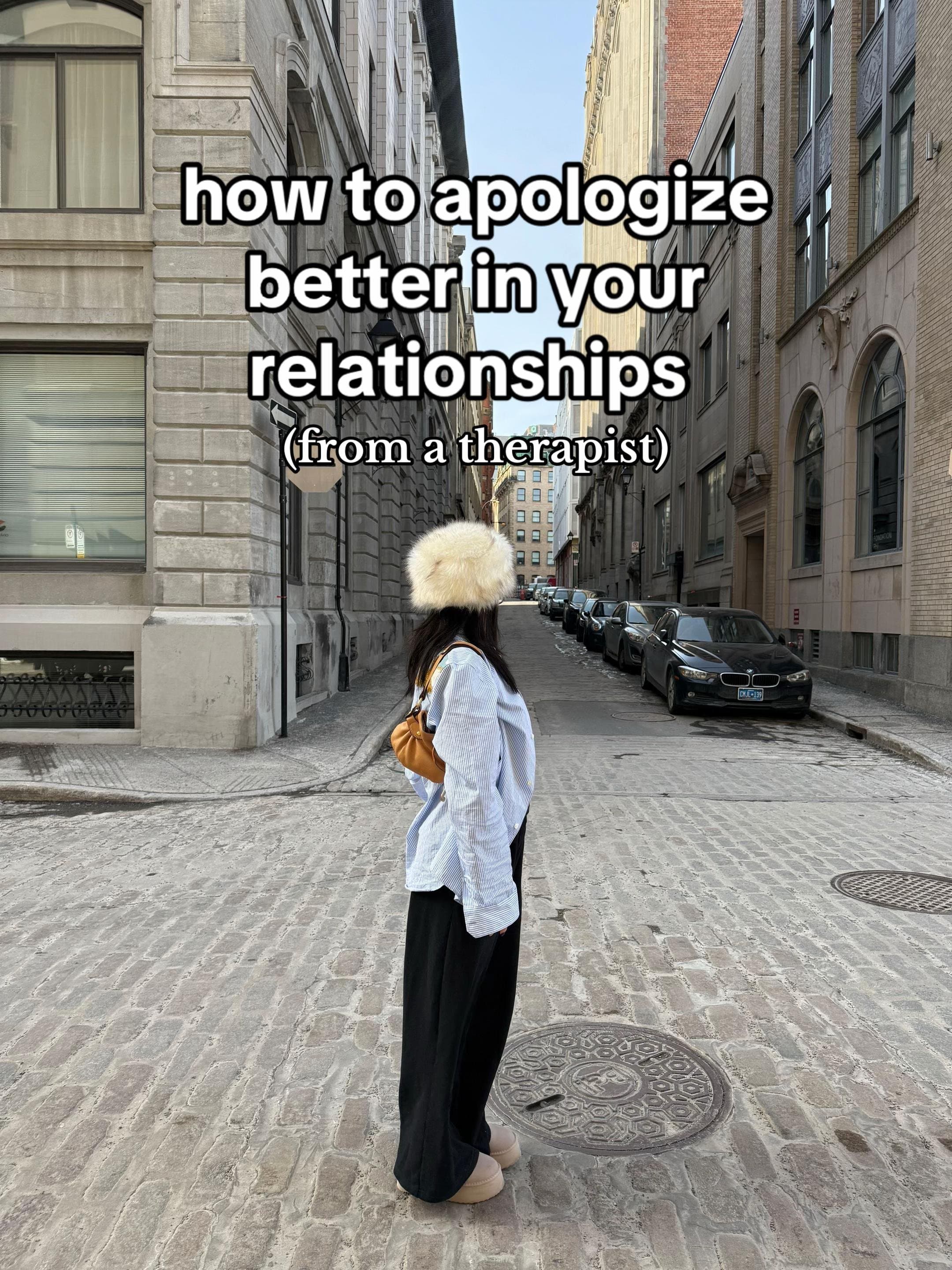 how to apologize
better in your
relationships
(from a therapist)