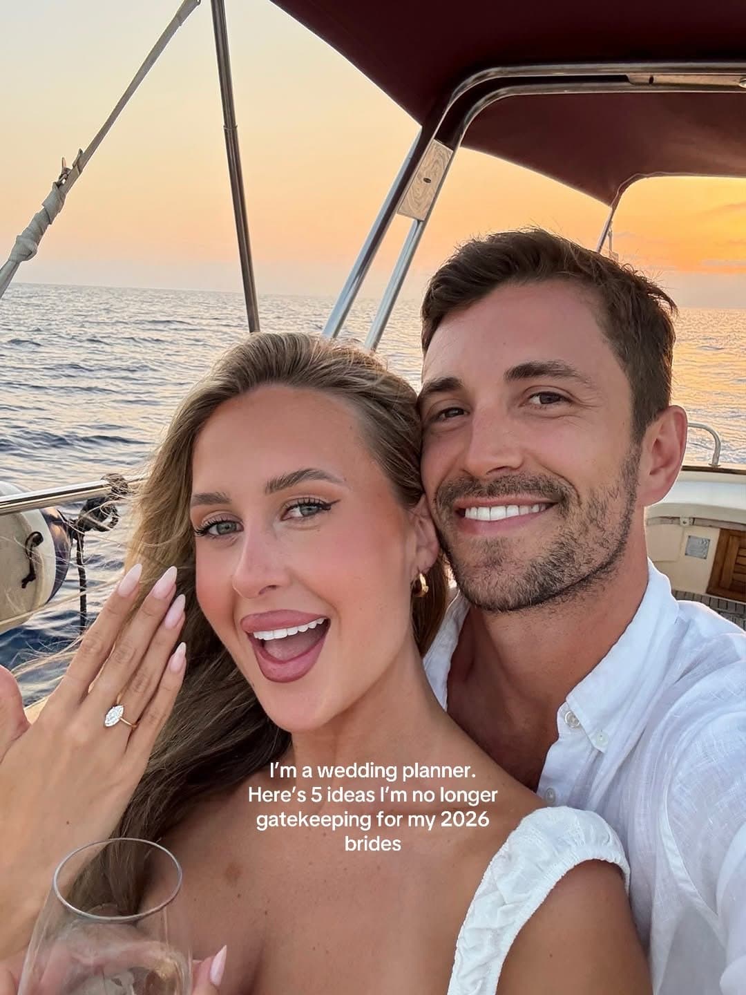 I'm a wedding planner.
Here's 5 ideas I'm no longer
gatekeeping for my 2026
brid…