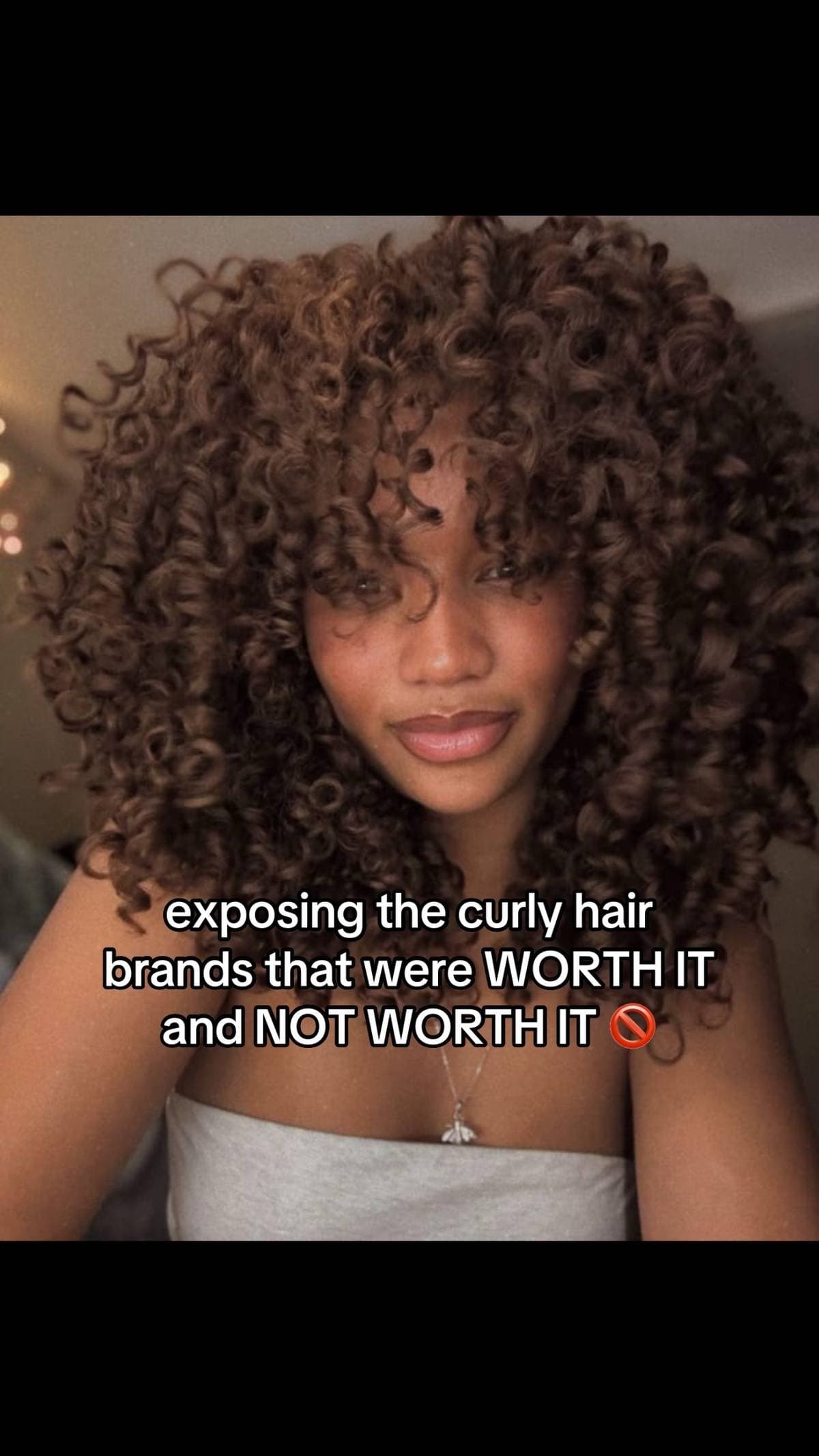 exposing the curly hair brands that were WORTH IT and NOT WORTH IT 🚫