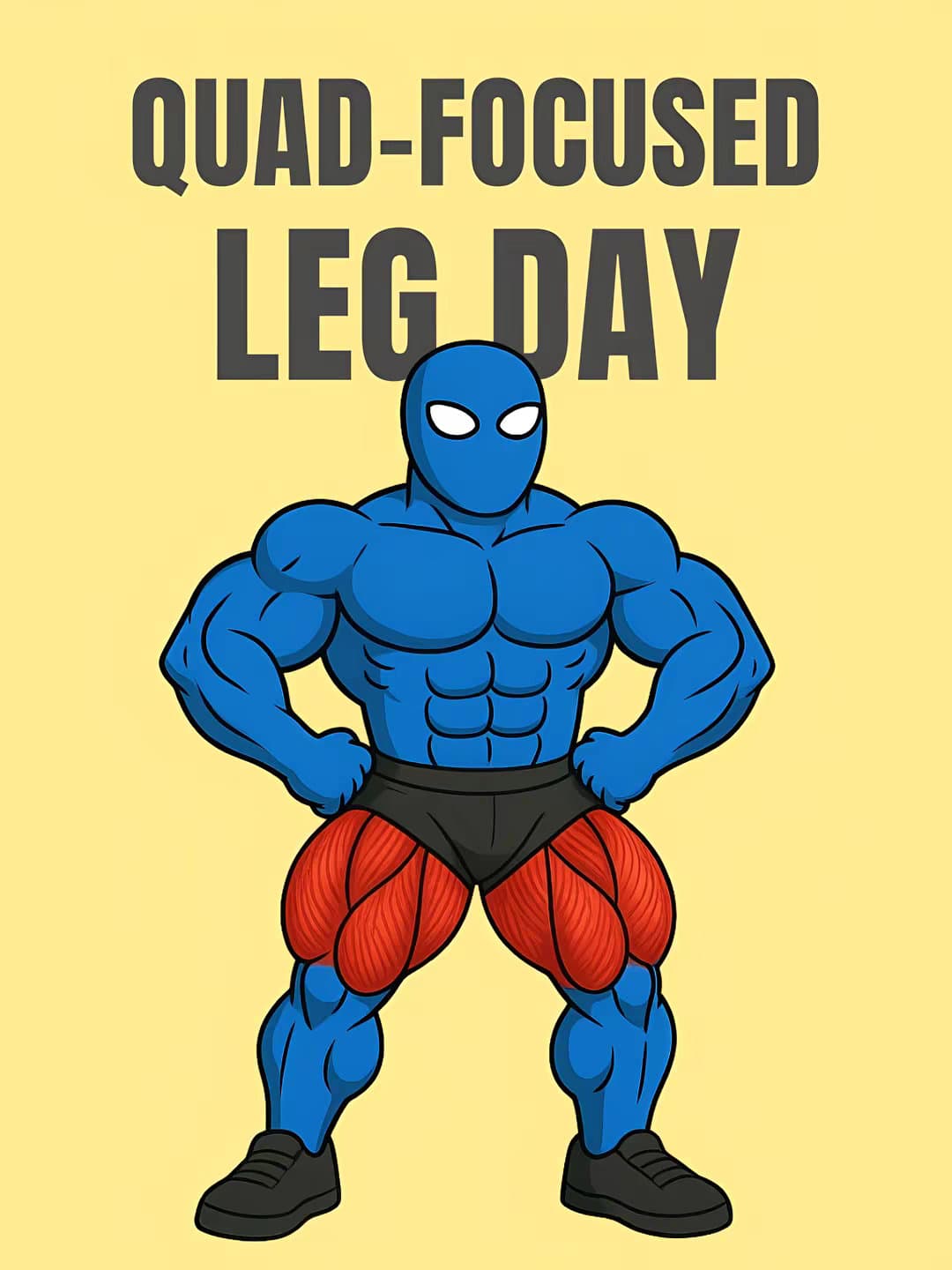 QUAD-FOCUSED
LEG DAY
