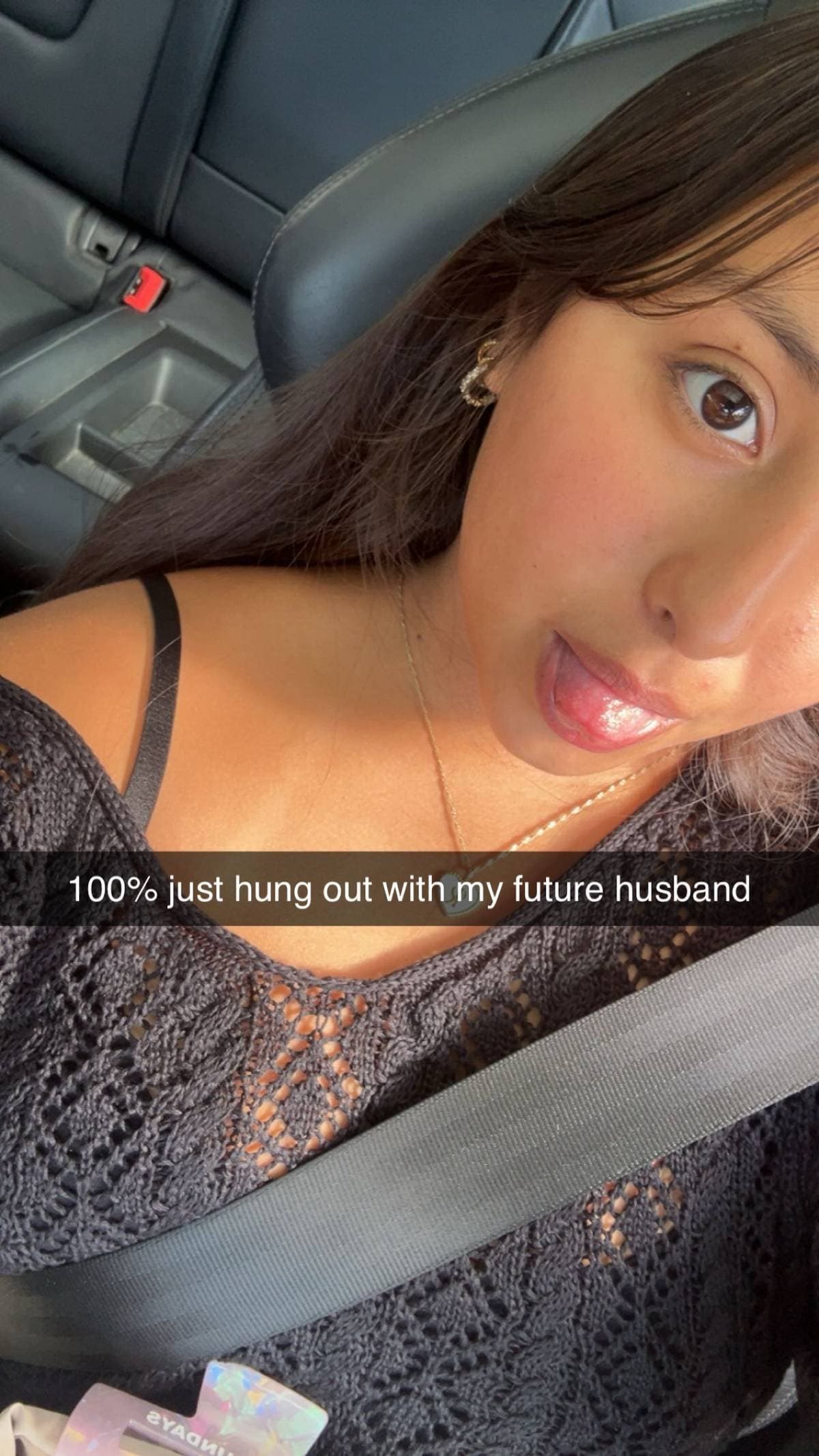 100% just hung out with my future husband