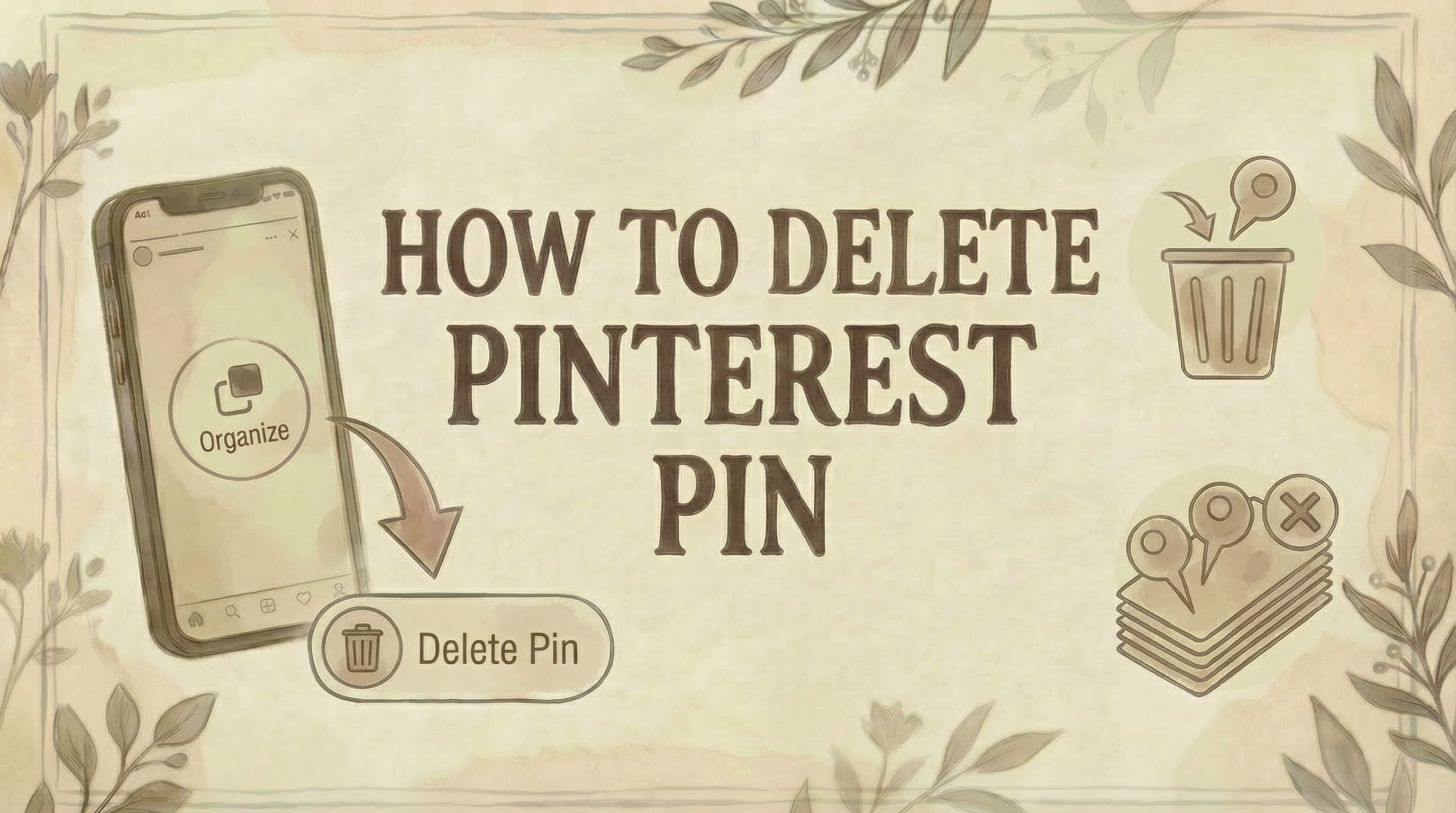 How to Delete a Pinterest Pin (Single or Bulk)