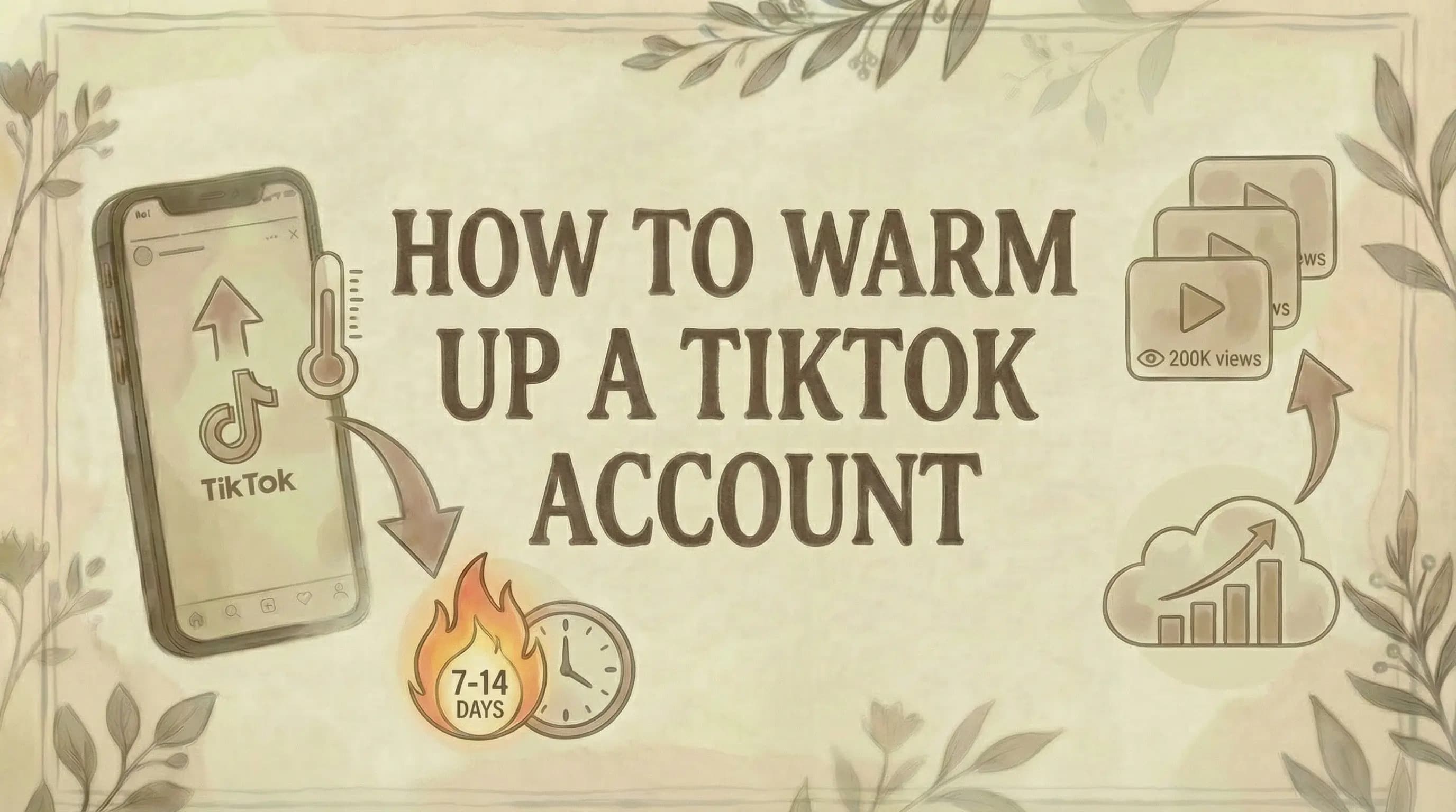 How to Warm Up a TikTok Account (2026 Complete Guide)