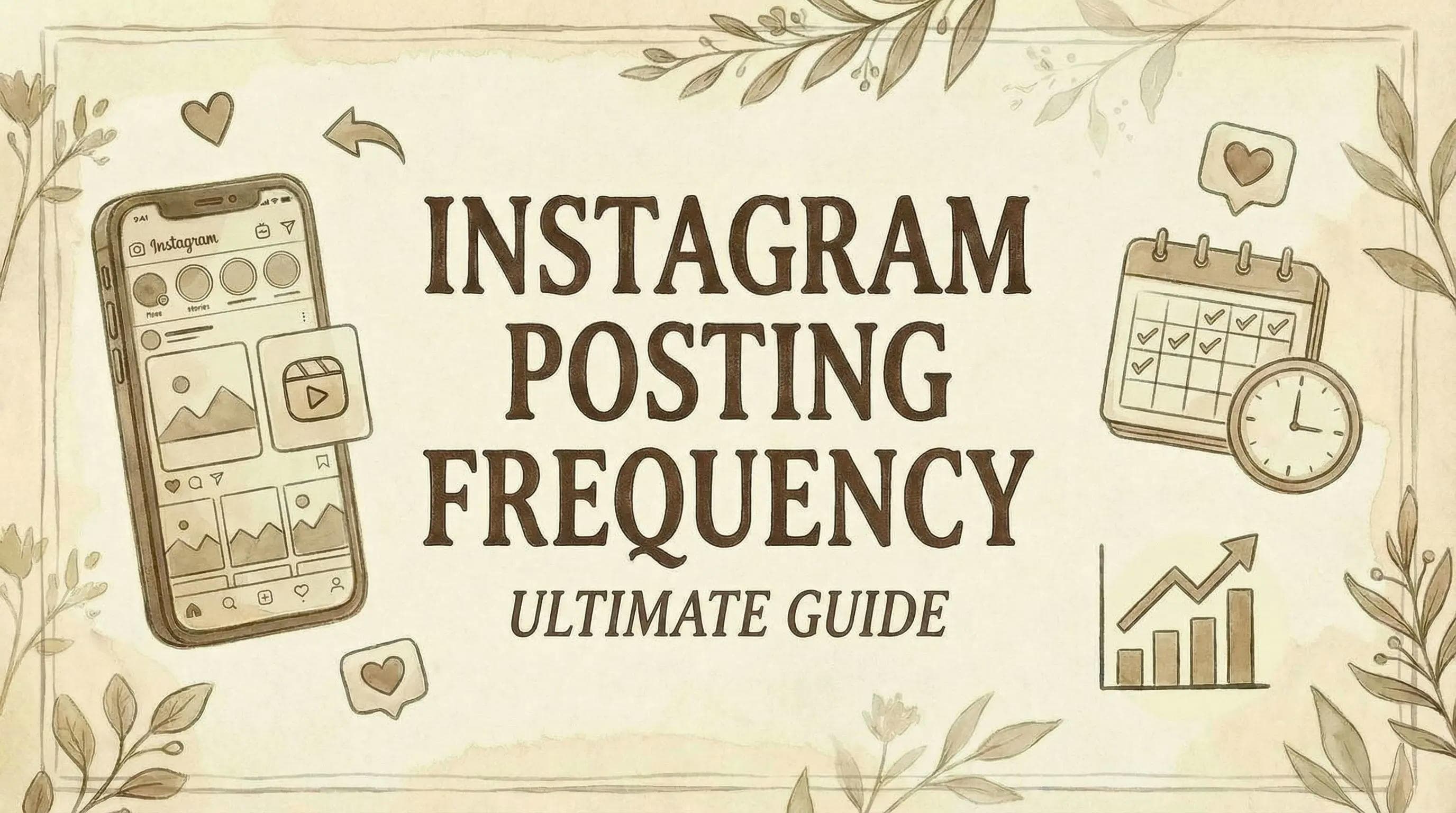How Often Should You Post on Instagram in 2026? (Data from 2M+ Posts)