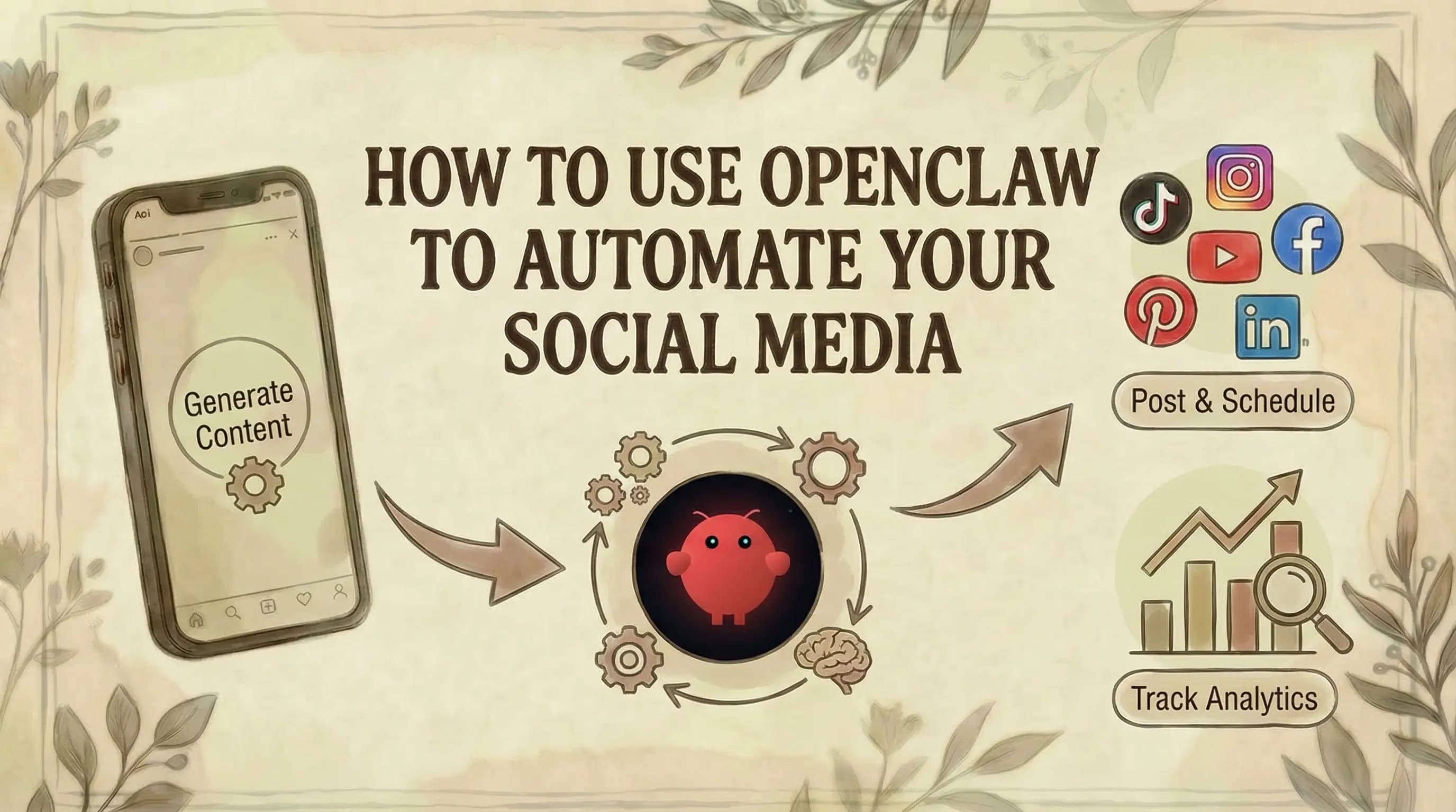 How to Use OpenClaw to Automate Your Social Media (Full Guide)