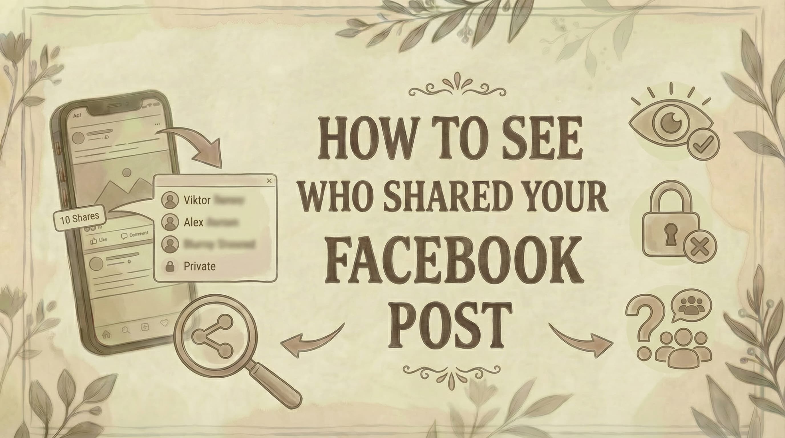 How to See Who Shared My Post on Facebook (2026 Guide)