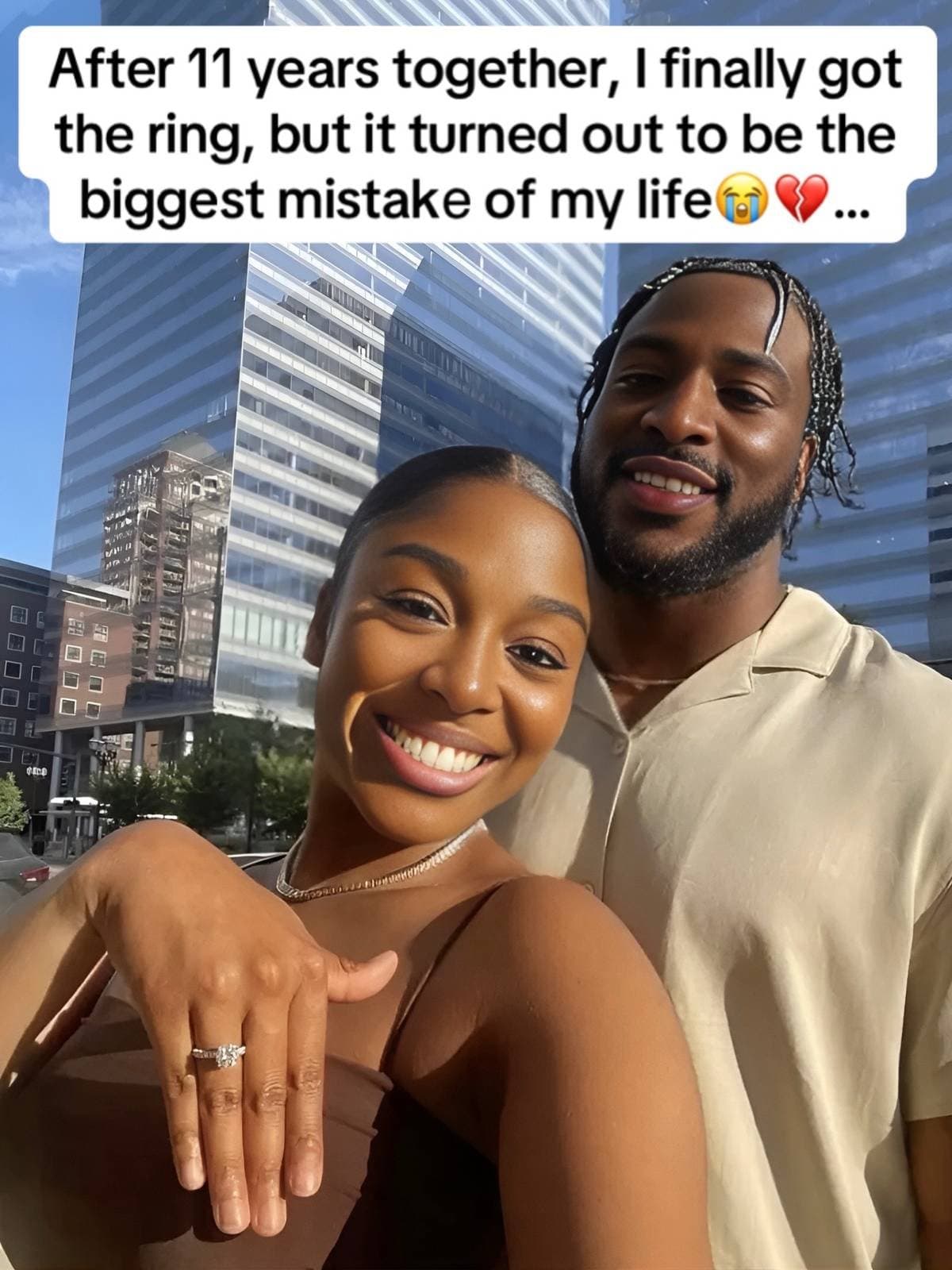 After 11 years together, I finally got
the ring, but it turned out to be the
big…