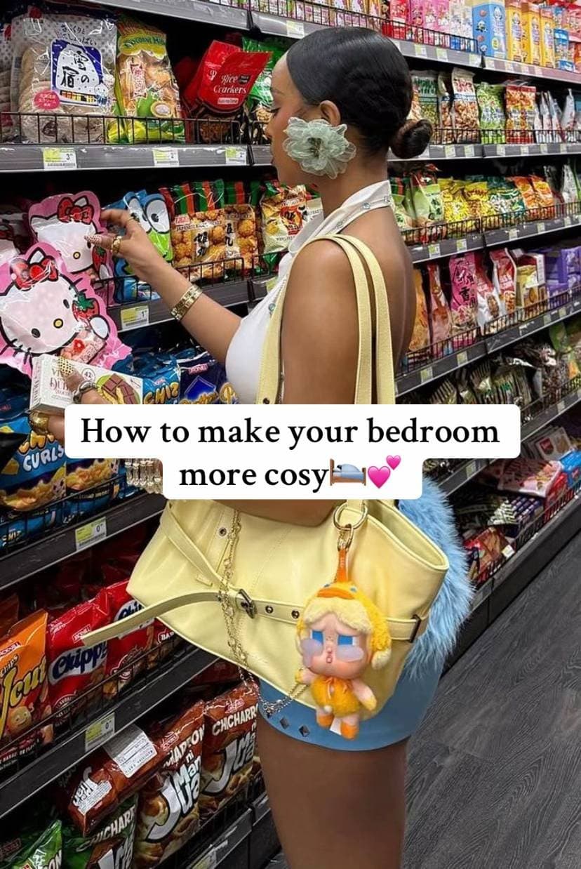 Slide 1: How to make your bedroom
more cosy ποΈπ