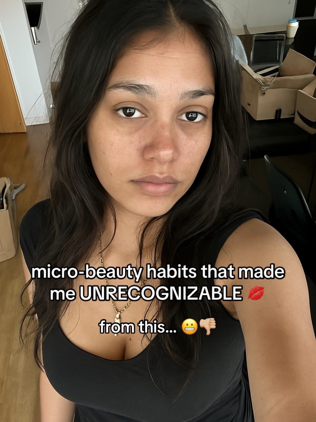 micro-beauty habits that made
me UNRECOGNIZABLE💋
from this...😬👎🏼