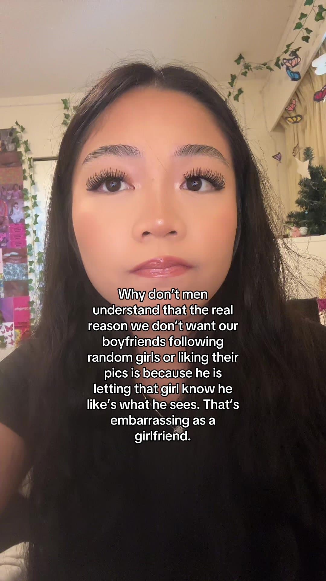 Why don't men
understand that the real
reason we don't want our
boyfriends follo…