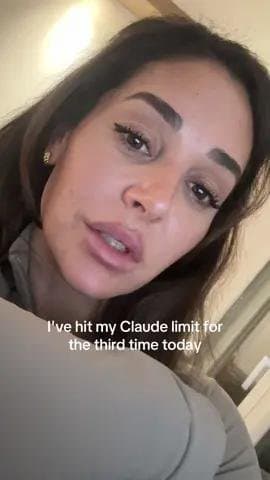 I've hit my Claude limit for
the third time today
and I would like to
continue …