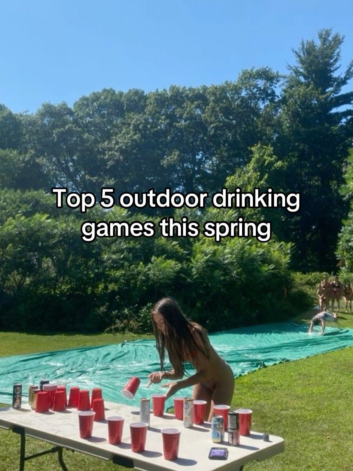 Top 5 outdoor drinking
games this spring