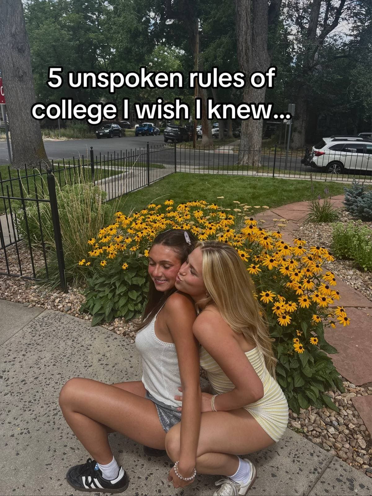 5 unspoken rules of
college I wish I knew...