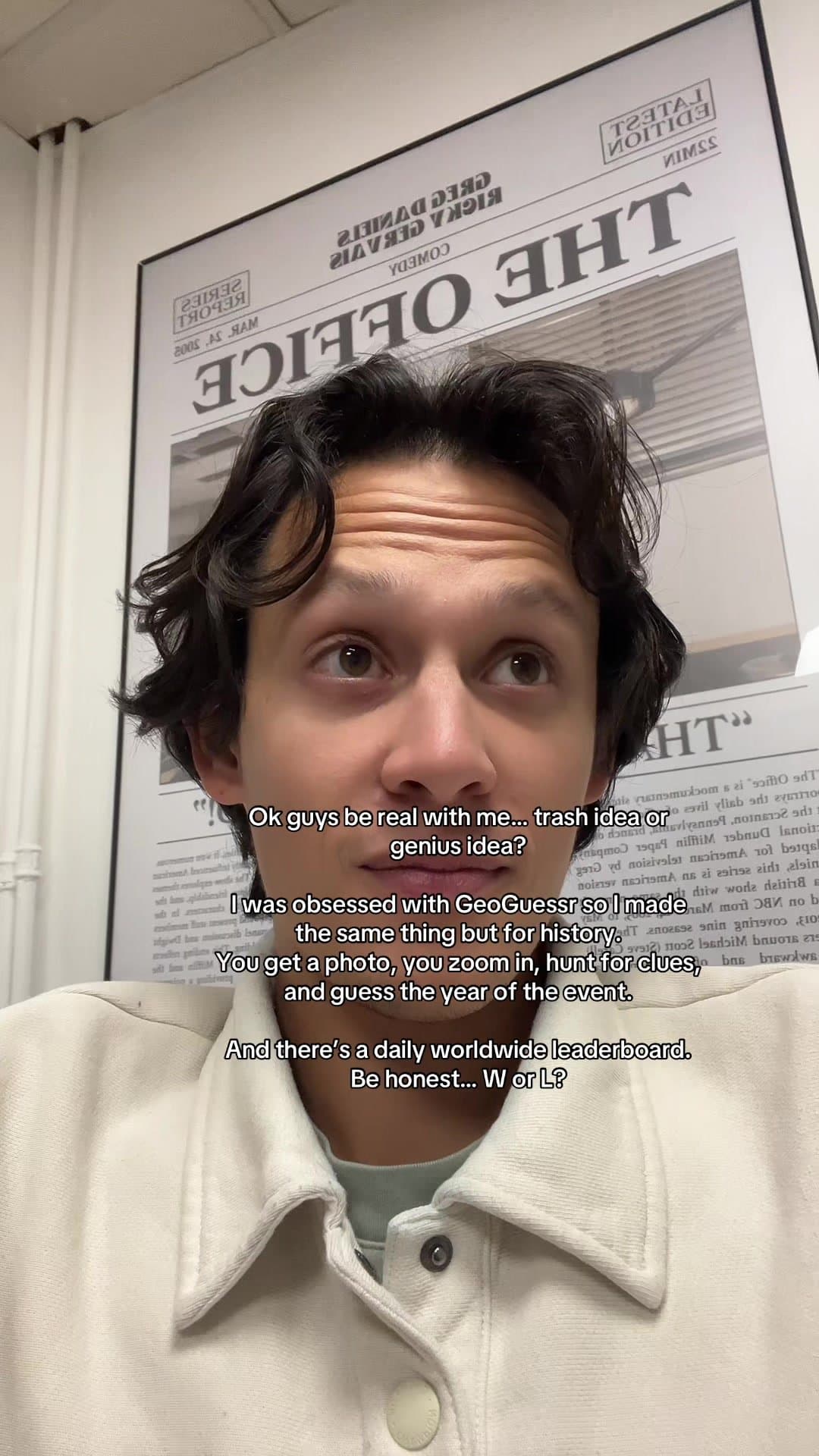 Ok guys be real with me.. trash idea or
genius idea?
I was obsessed with GeoGu…