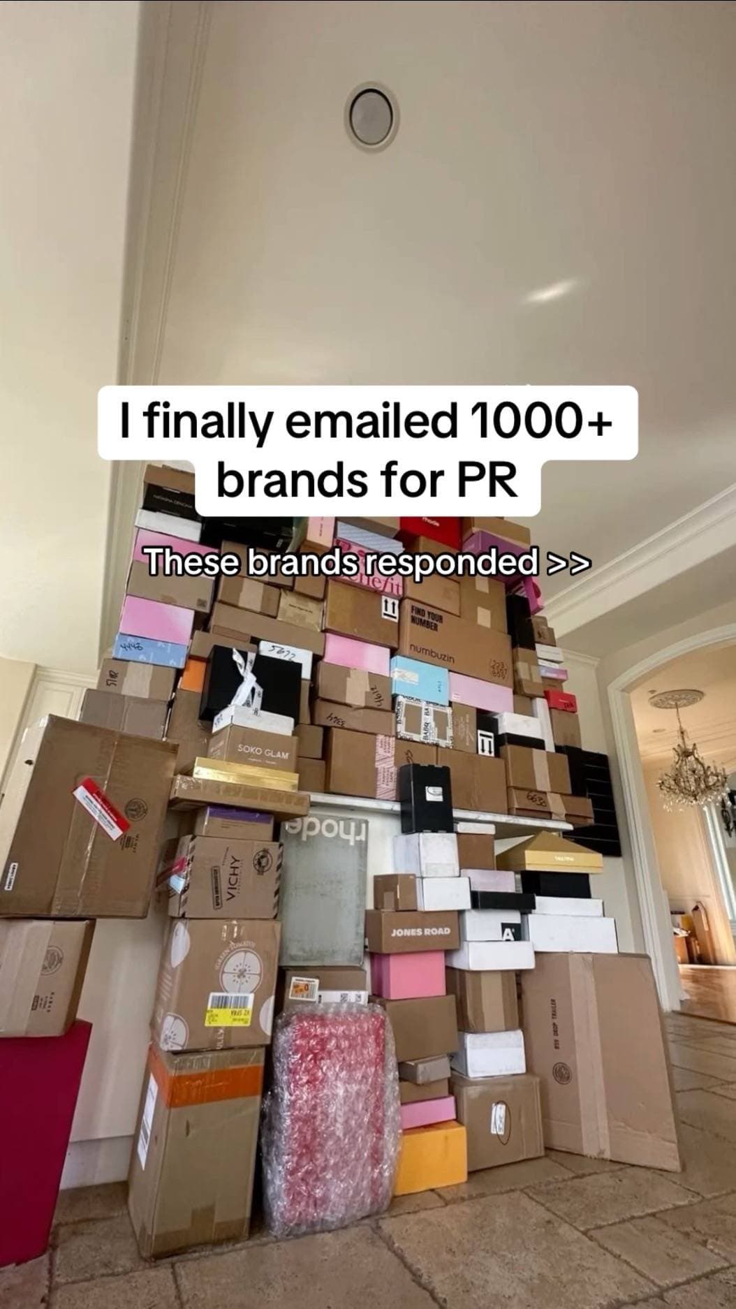 I finally emailed 1000+
brands for PR
These brands responded >>
