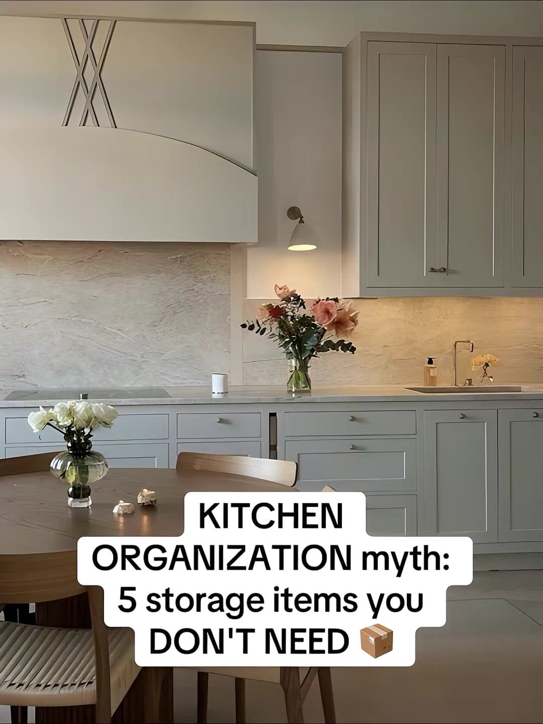 KITCHEN ORGANIZATION myth: 5 storage items you DON'T NEED π¦