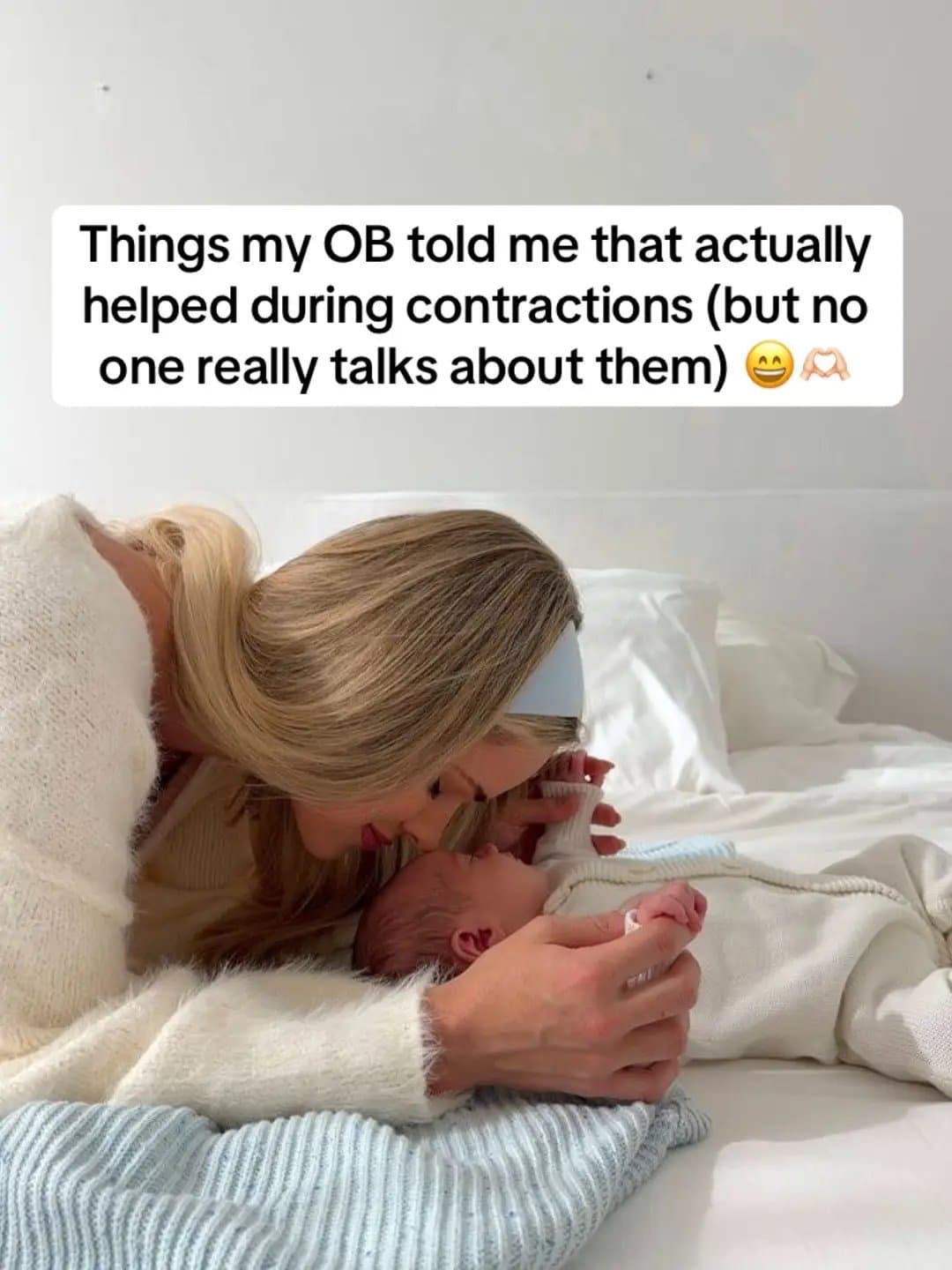 Things my OB told me that actually
helped during contractions (but no
one really…