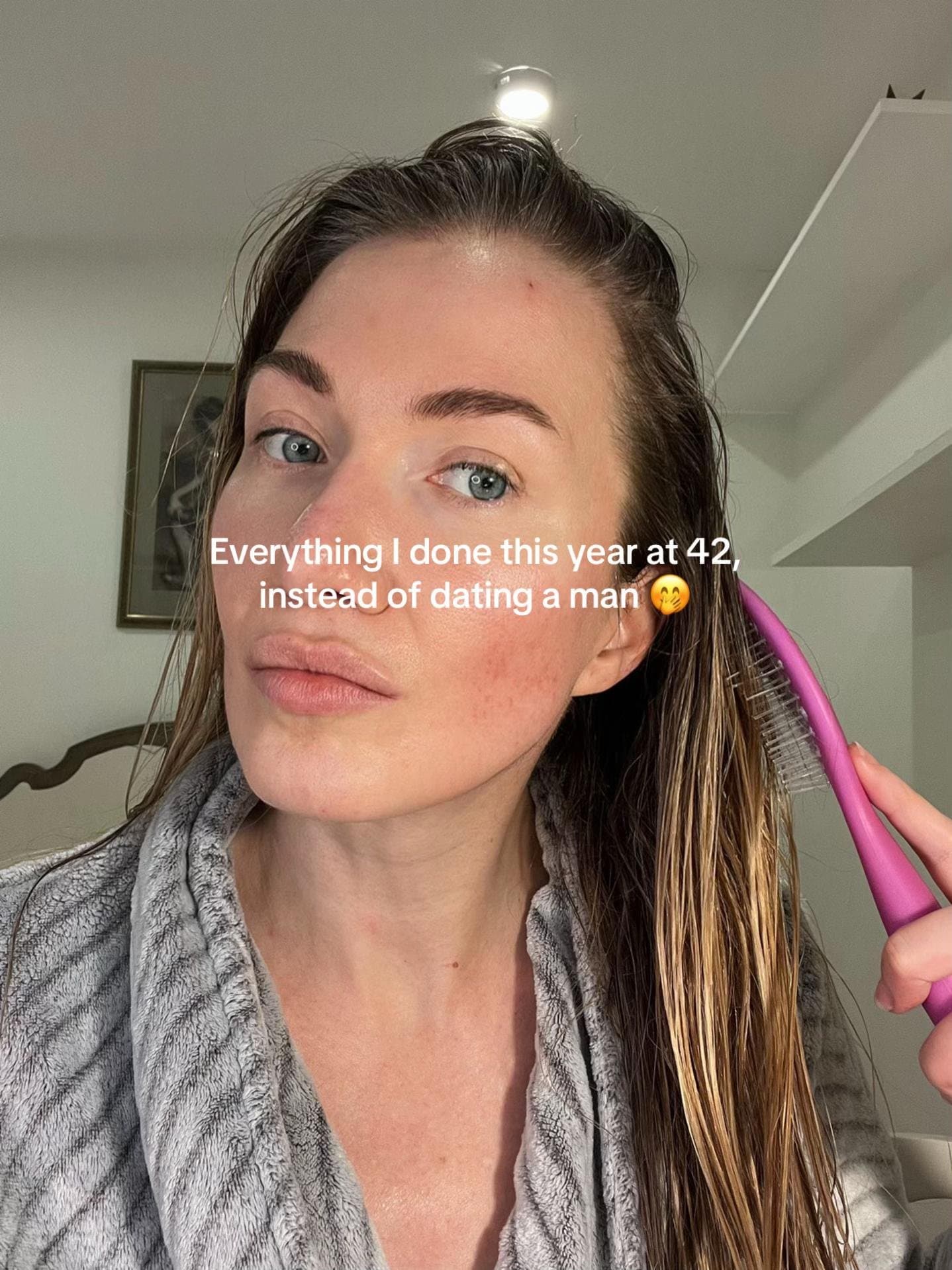 Everything I done this year at 42,
instead of dating a man π€