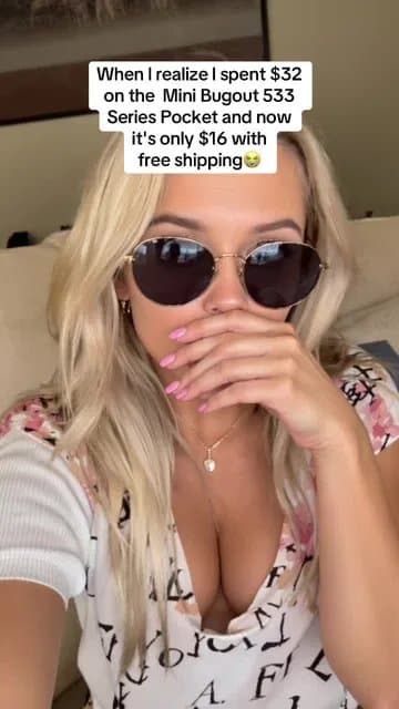 When I realize I spent $32
on the Mini Bugout 533
Series Pocket and now
it's onlβ¦