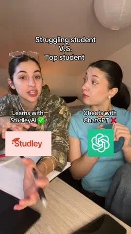 Struggling student
V.S.
Top student
Studies after
school โ
After school
Naps โ
โฆ