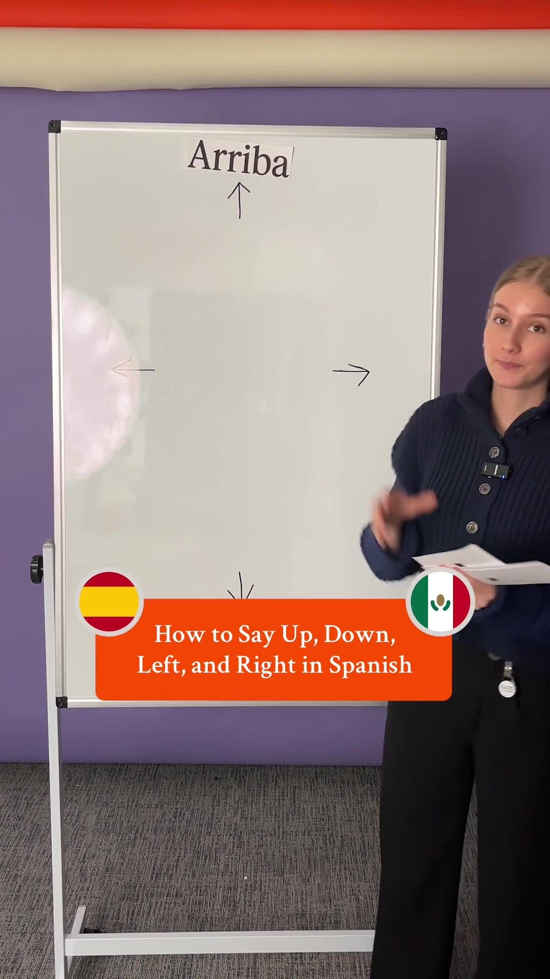 How to Say Up, Down,
Left, and Right in Spanish
