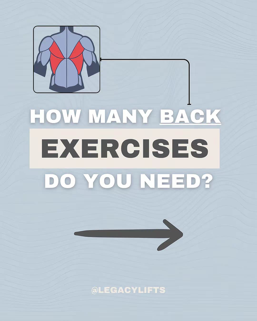 HOW MANY BACK
EXERCISES
DO YOU NEED?