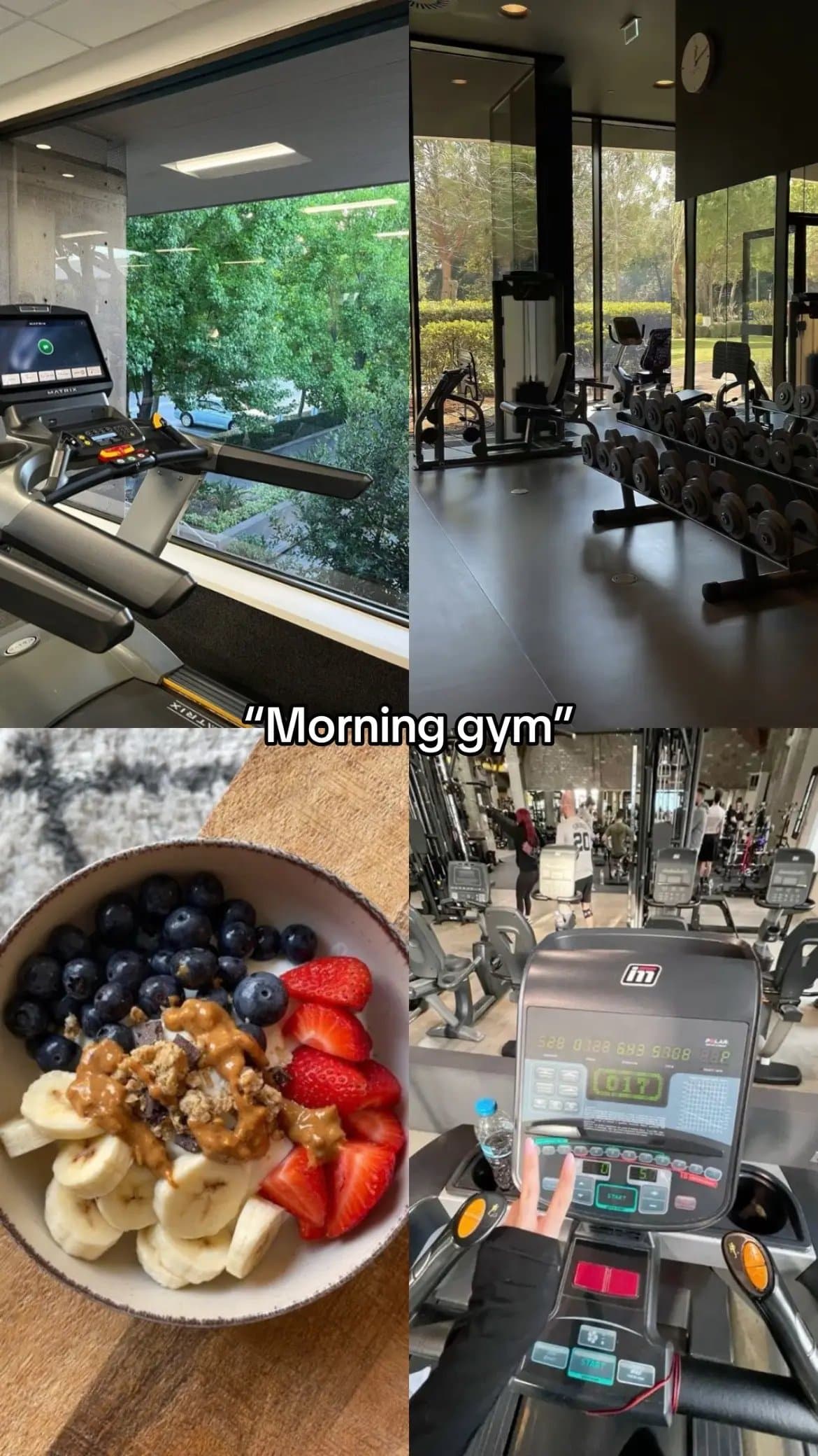 "Morning gym"