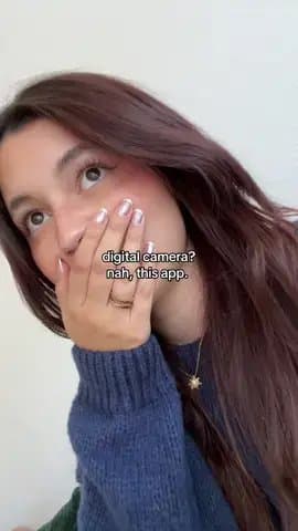 digital camera?
nah, this app.