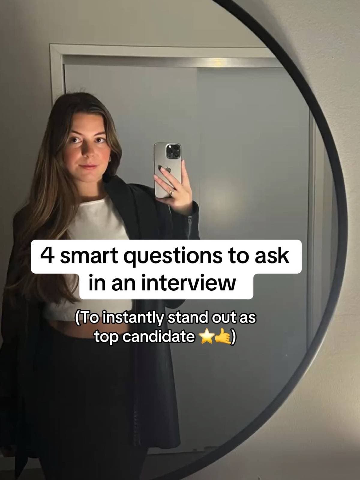 4 smart questions to ask
in an interview
(To instantly stand out as
top candida…