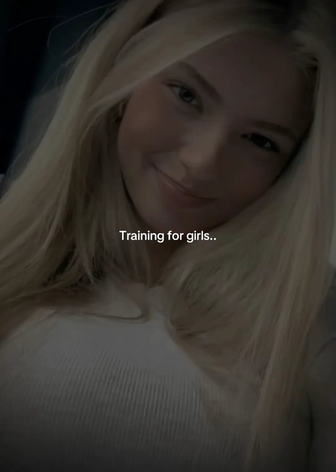 Training for girls..