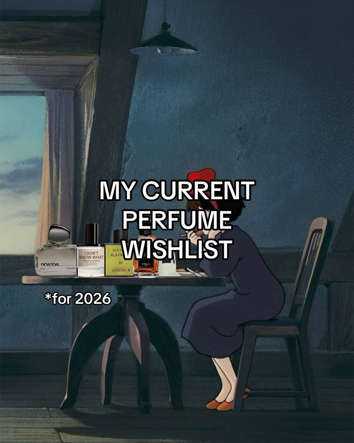 MY CURRENT
PERFUME
WISHLIST
*for 2026