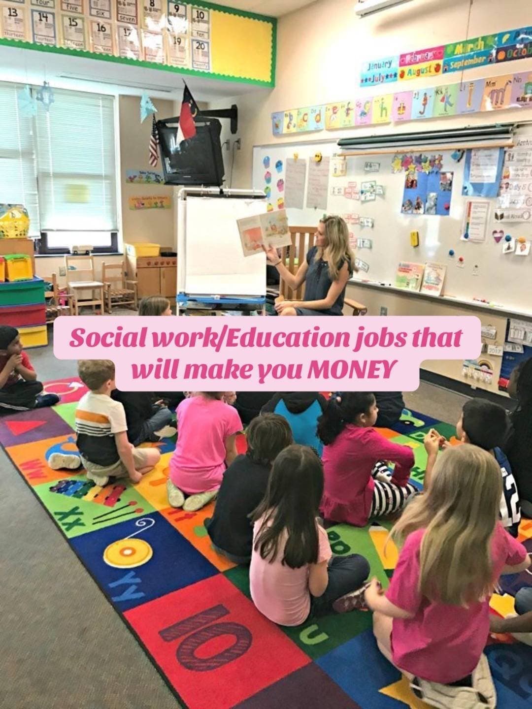 Social work/Education jobs that
will make you MONEY