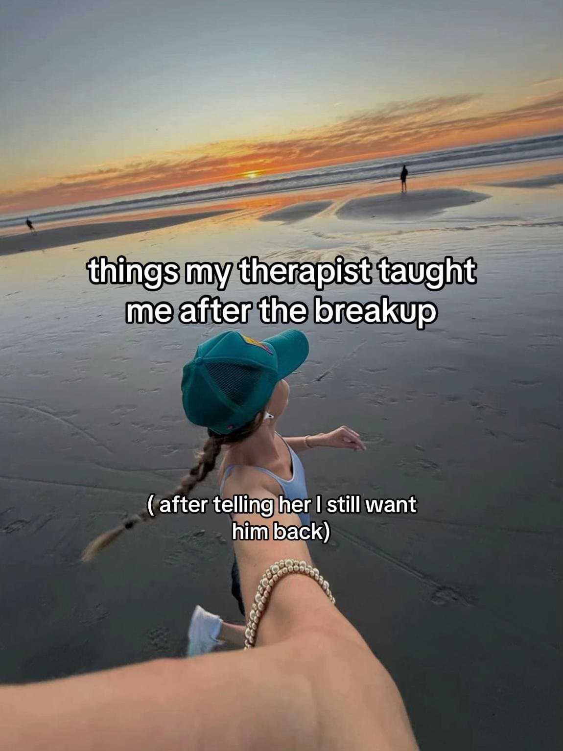 things my therapist taught
me after the breakup
(after telling her I still want…