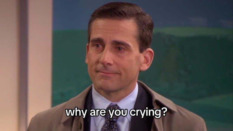 why are you crying ?