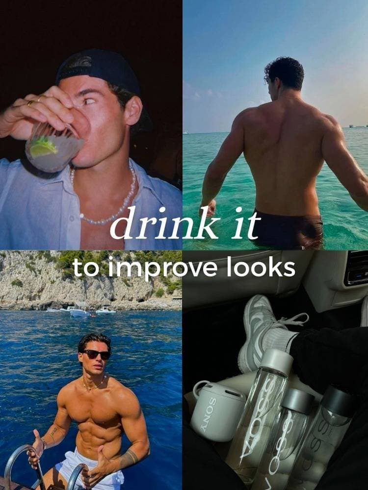 drink it
to improve looks