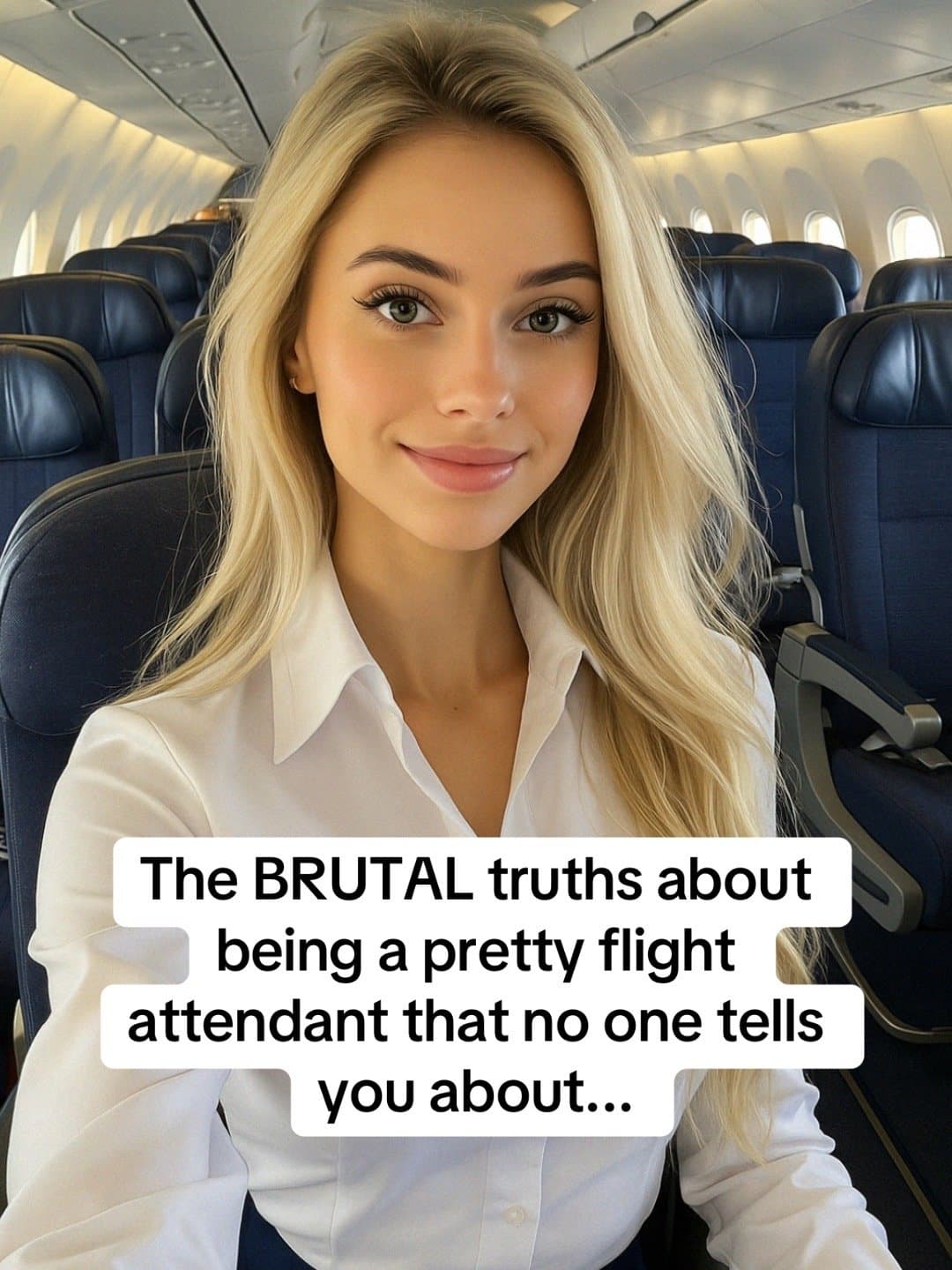 The BRUTAL truths about
being a pretty flight
attendant that no one tells
you ab…
