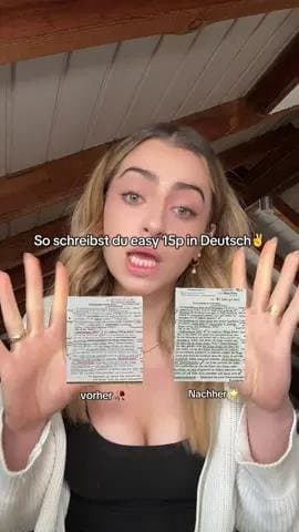 So schreibst du easy 15p in Deutsch✌️
vorher 🥀
Nachher 🌟
Tipp 1. Operatoren …