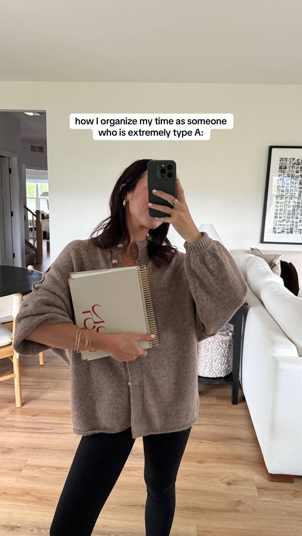 how I organize my time as someone
who is extremely type A: