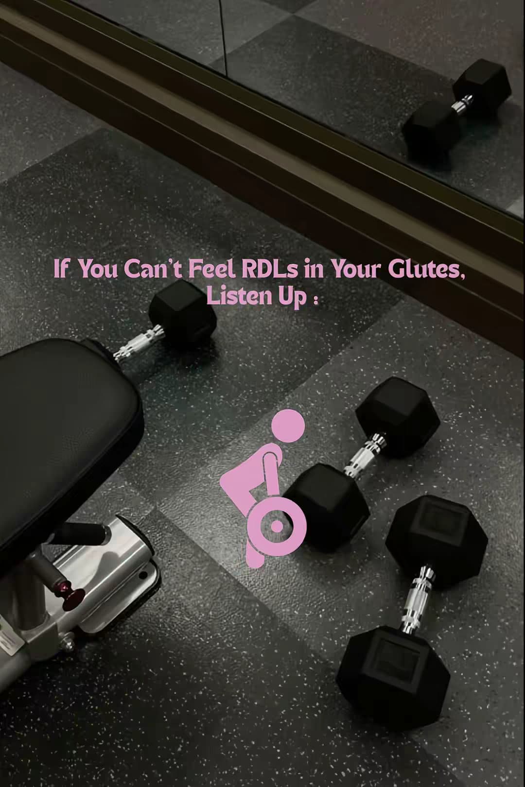If You Can't Feel RDLs in Your Glutes,
Listen Up: