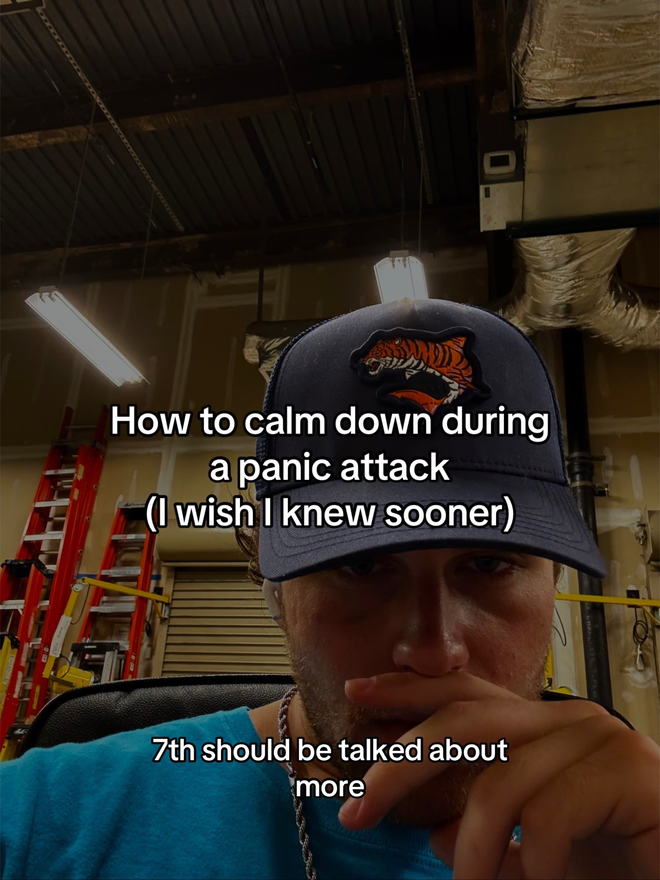 How to calm down during
a panic attack
(I wish I knew sooner)
7th should be talk…