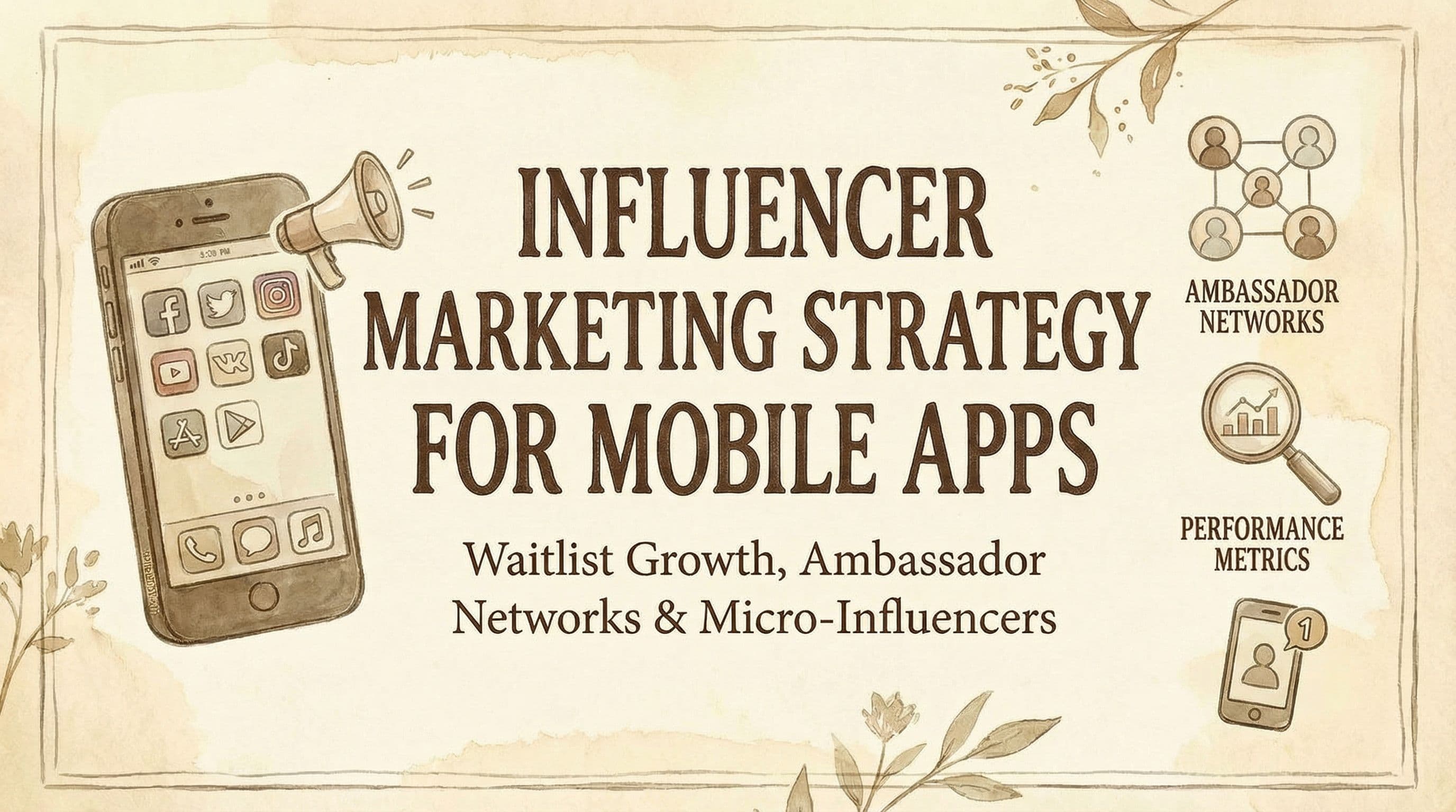 Influencer Marketing Strategy for Mobile Apps