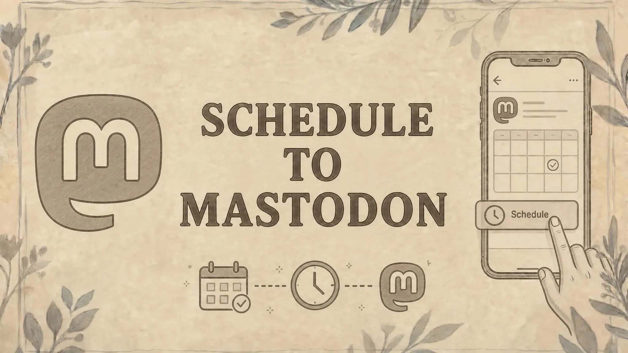 How to Schedule Posts to Mastodon (2026 Guide)