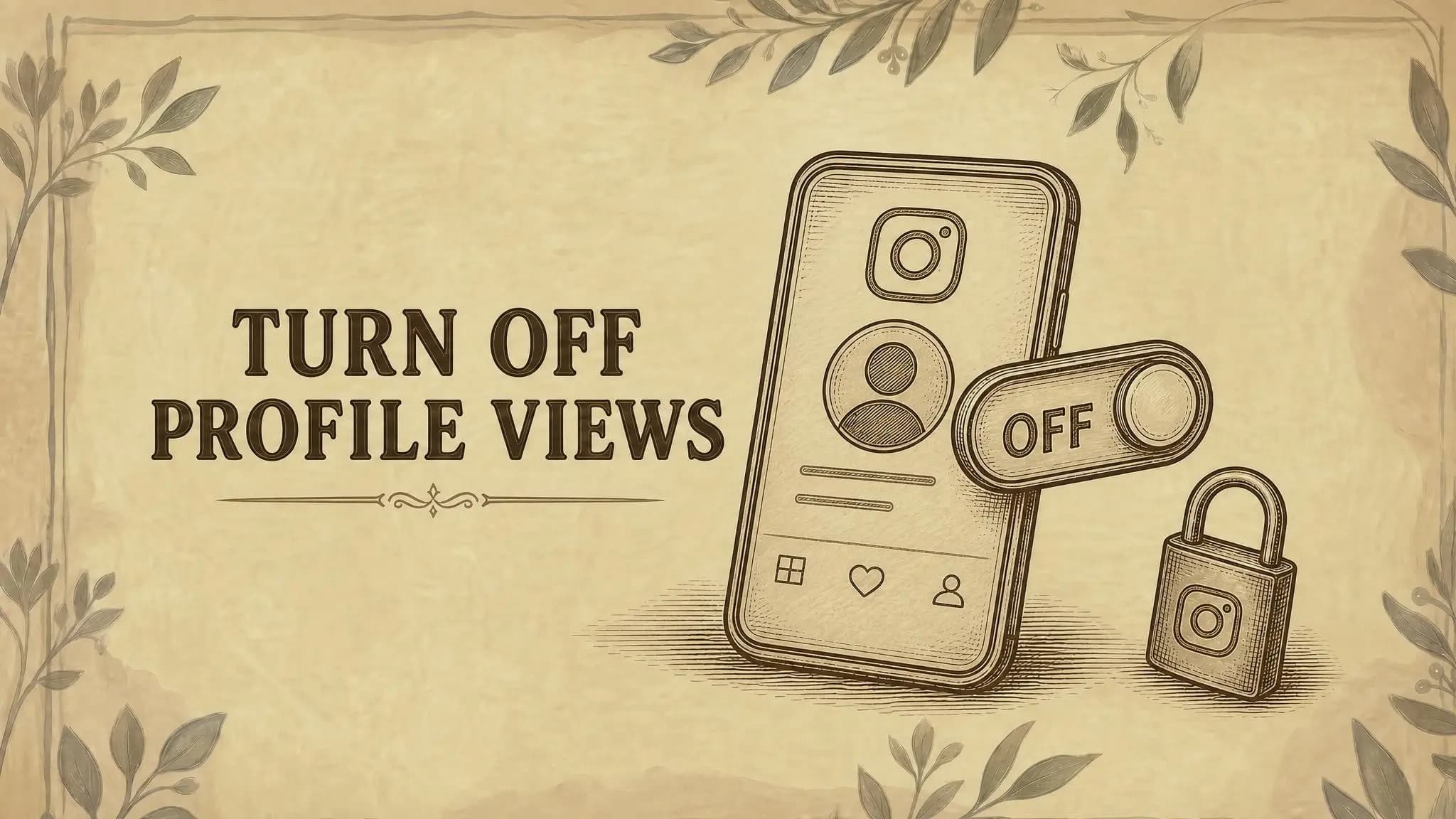 How to Turn Off Profile Views on Instagram (2026 Guide)