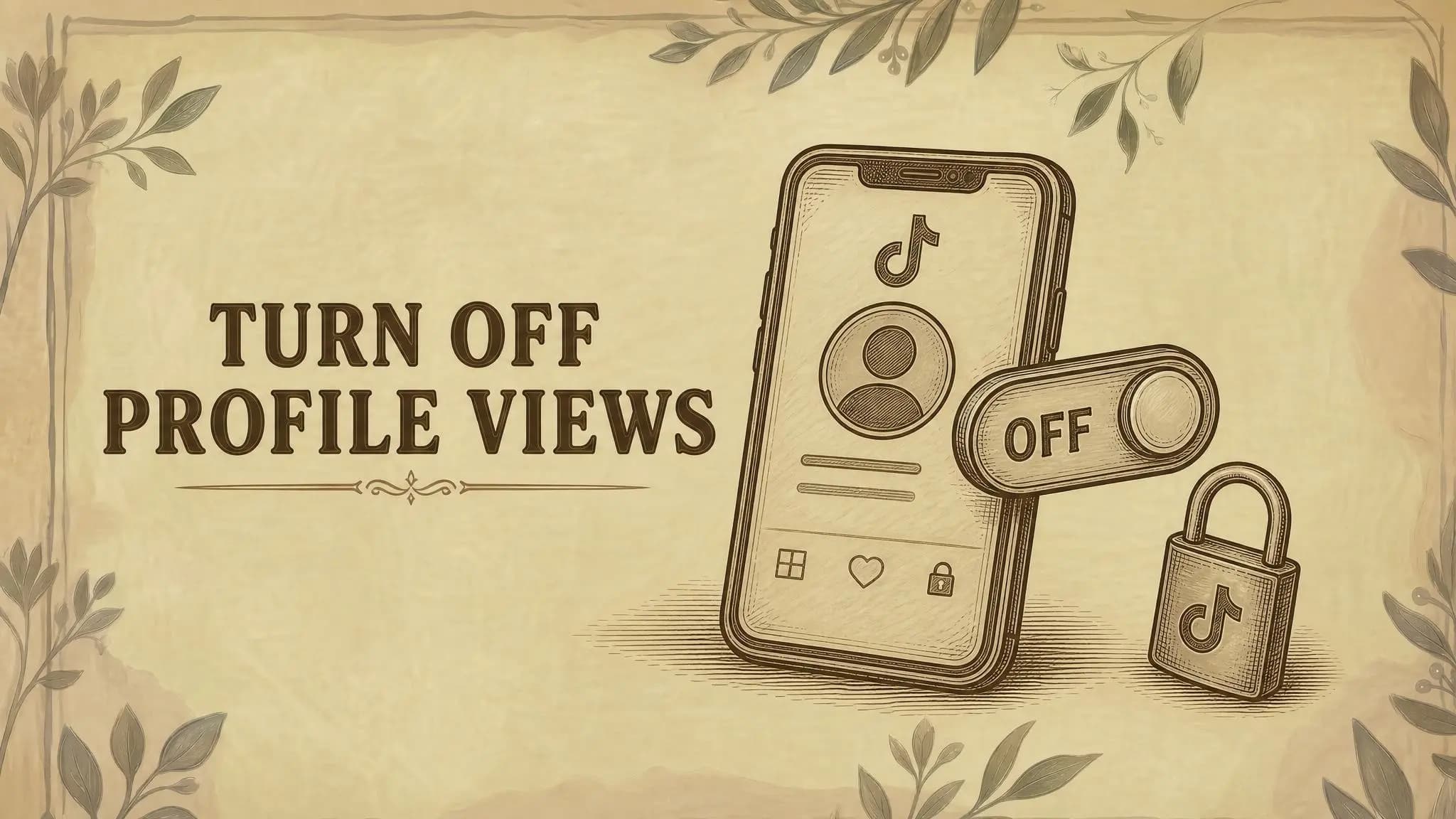 How to Turn Off Profile Views on TikTok (2026 Guide)